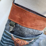 HighlandCow, Whisperlight Crossbody Phone Bag