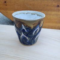 Blue Flower (1) mug