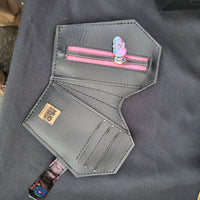 PINK SKULLS, Claudia Coffin Wallet