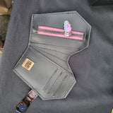 PINK SKULLS, Claudia Coffin Wallet