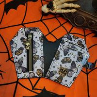 MOTHS&SKULLS, Claudia Coffin Wallet