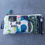QAYG Pouch (30), flowers LINING