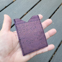 PURPLE 3 Slot Card Wallet
