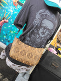 Macrame Print Cork, Sirona crossbody