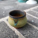 matte green/blue bowl/cup 11/24