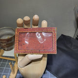 RUST  Front Pocket ID Wallet