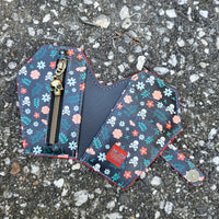Skull & Flowers, Claudia Coffin Wallet