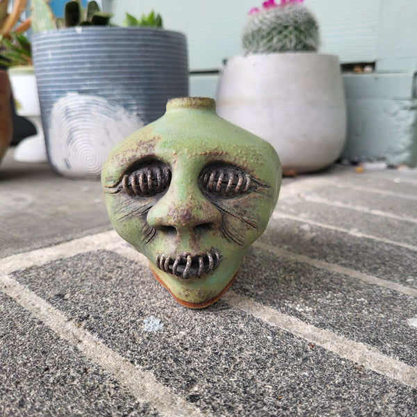 Matte Green Skull 3/25