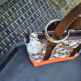 Ghosts & Pumpkin, Teeny Trinket Tote