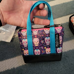Dia de muertas, Teeny Trinket Tote
