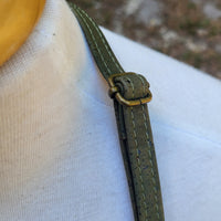 Olive Green cork, frida lining, Sirona crossbody