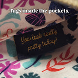 BARK cork, plants lining, Sirona crossbody