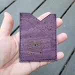 PURPLE 3 Slot Card Wallet