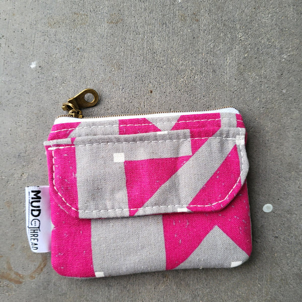 Pink Abstract, JUNE wallet