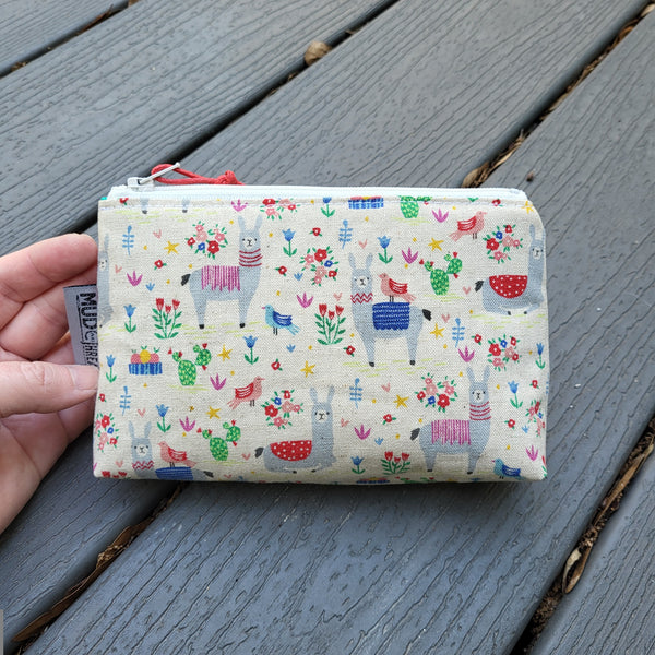 Llamas. Olivia Triangle Pouch