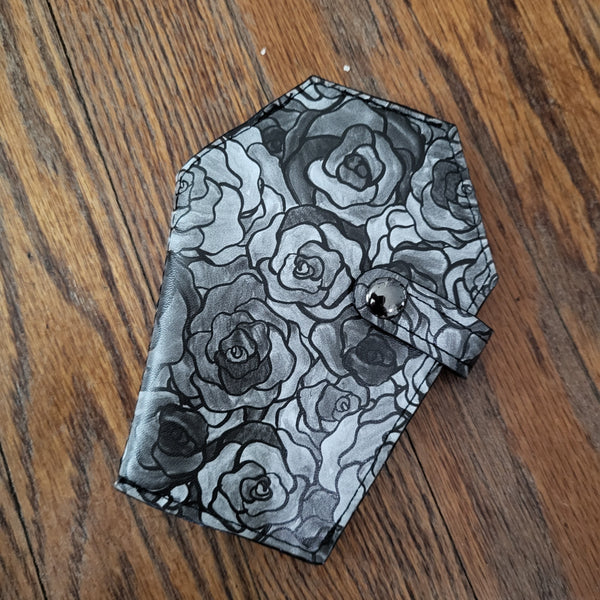 Black Roses, Claudia Coffin Wallet