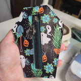 Ghosts w/plants, Il Bambino Coffin Wallet