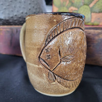 Flounder 3 tan Mug