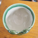 Frog bowl.  No hole