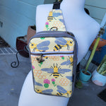 Bee and Thistle & wax canvas - Sandhill