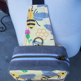 Bee and Thistle & wax canvas - Sandhill