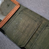 ID window, Olive Cork Tri-Fold