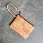 Red Fennel Cork Clutch