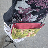 Prickly Pear cork, WIDE Callisto crossbody