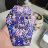 Bats w/ jewels, Il Bambino Coffin Wallet