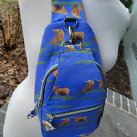 Highland Cows Kandou Slingbag