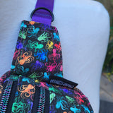 Octopus Rainbow, fanny/sling