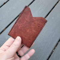 Burgundy 3 Slot Card Wallet