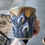 Blue Flower (2) mug