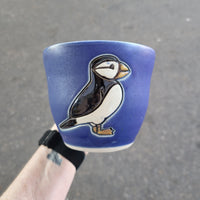 Puffin, Blue Mug