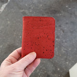 Red - Cork Billfold