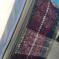 BURGUNDY MIX,  HARRIS TWEED VINYL 5th Avenue Fanny/Sling