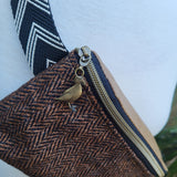 Puffin, HARRIS TWEED & VINYL, 5th Avenue Fanny/Sling