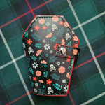 Skull & Flowers, Claudia Coffin Wallet