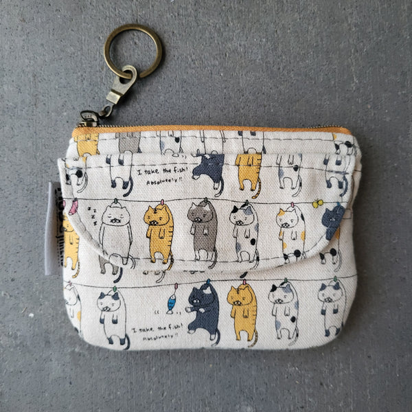 Cats on a Line, JUNE wallet