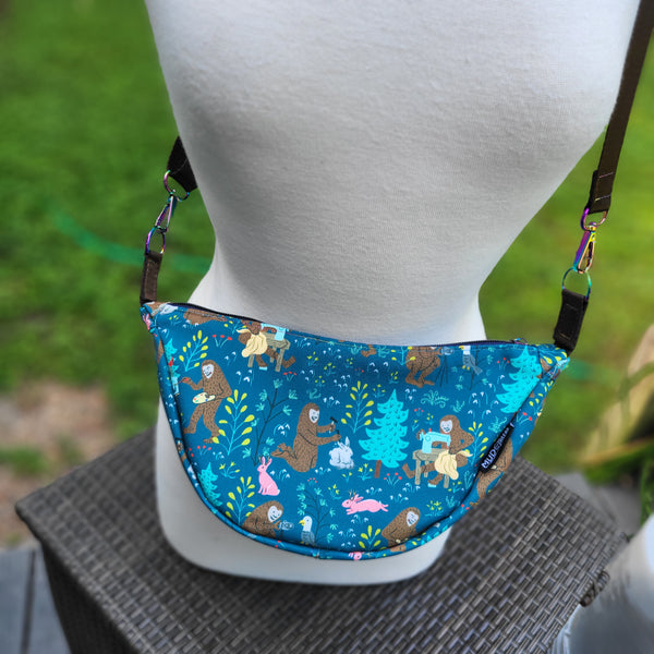 CRAFTY SASQUATCH, Crescent Crossbody, Proper Fit Clothing Pattern