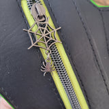 SPIDER WEBS glows in the dark, Claudia Coffin Wallet