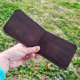Dark Brown cork, Bi-Fold