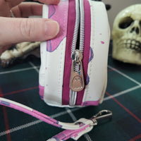 Ghosts GITD, Mini Magda, vinyl, Round wristlet