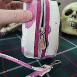 Ghosts GITD, Mini Magda, vinyl, Round wristlet