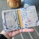 Roses MMK print - Cork Billfold