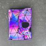 Purple , Passport Skull Wallet