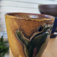 Flickin' Off Frog. Mug 12.2024