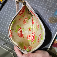 Pink Shale Cork Clutch
