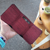 Burgundy Cork, Tri-Fold