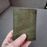 ID window, Olive Cork Tri-Fold